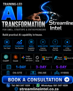 Streamline Intel – AI, Microsoft 365 & Power BI Training Streamline Intel